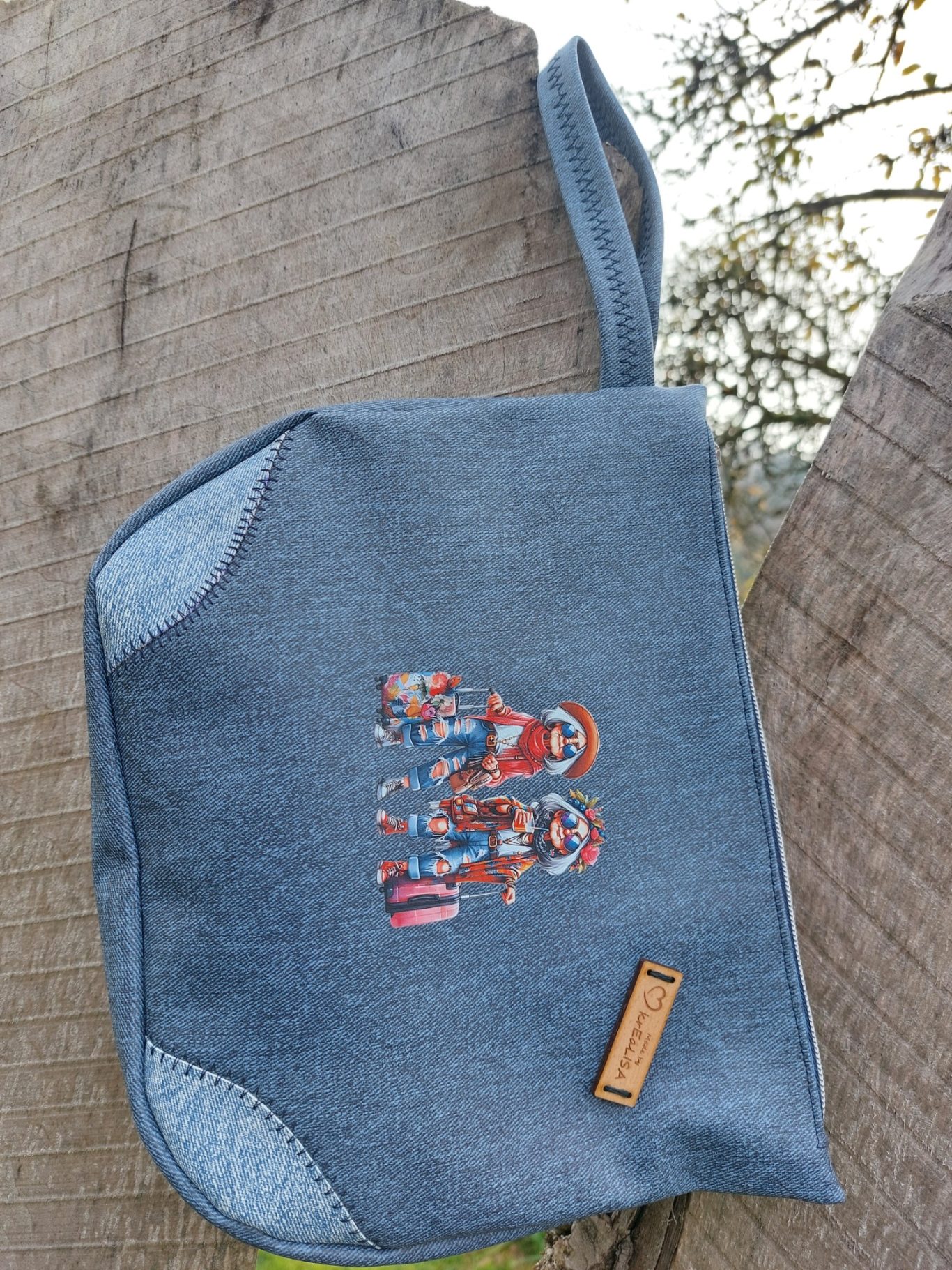 Tasche Ronja - kleine Allroundtasche mit Henkel